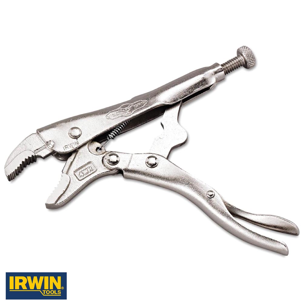 Vice Grip curvo con corta alambre 4" Lewonski